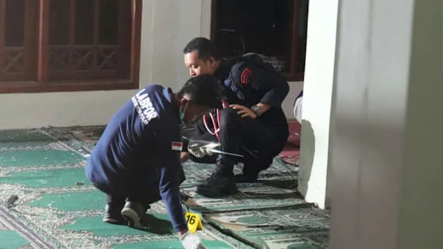 印尼雅加达校园回教堂爆炸案 嫌犯是一名17岁少年