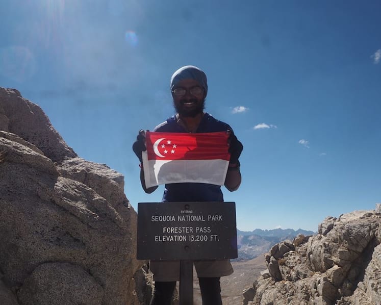 Singaporean conquers 4,280km Pacific-Crest Trail for charity