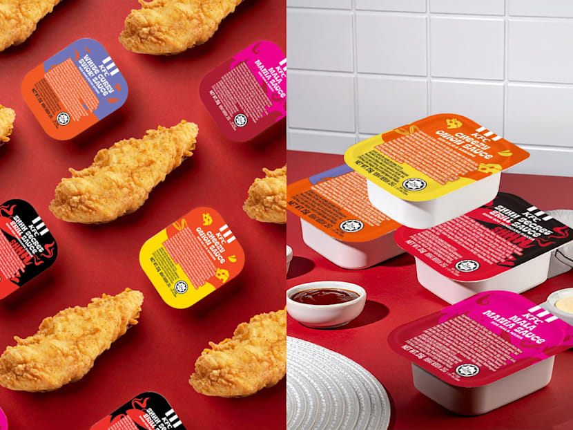 KFC Singapore to launch 4 new permanent sauces, including mala and white curry