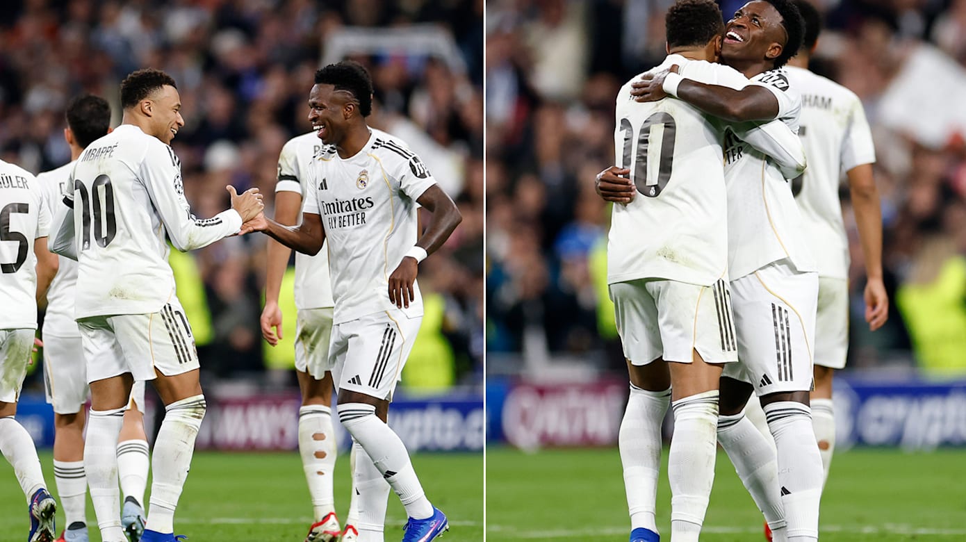 欧冠：皇马6比1轻取摩纳哥