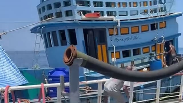 柬埔寨TikTok视频曝光泰油轮燃油走私 泰海军展开调查