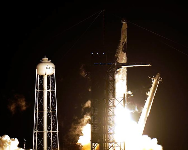 SpaceX launches second crew, regular station crew flights begin