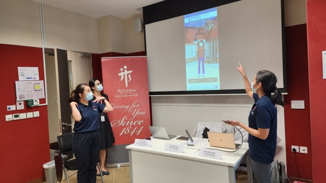 陈笃生医院团队研发出可助长期冠病后遗症患者复健应用