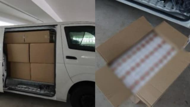 关税局人员起获逾4300条漏税香烟 四名男子被捕