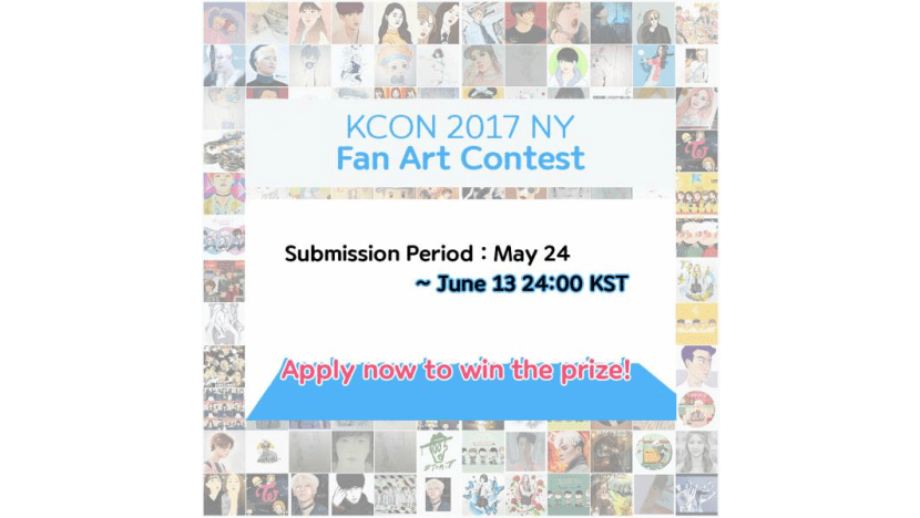 [KCON 2017] KCON 2017 NY′s Fan Art Contest is Coming to a Close