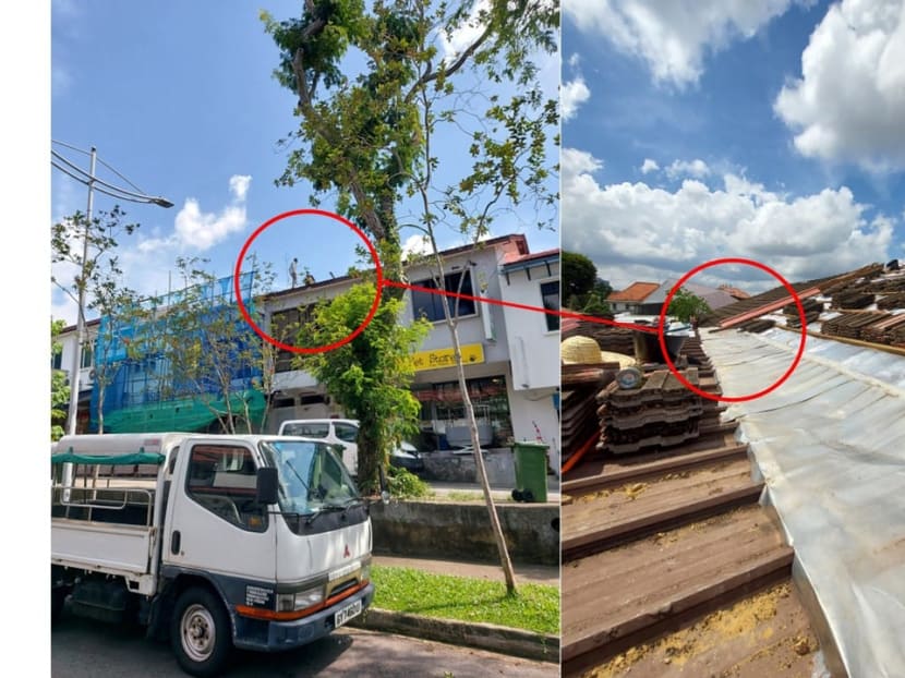 Workers were working on the roof without any protection or barricades to prevent falls from the edge of the roof, said MOM. 