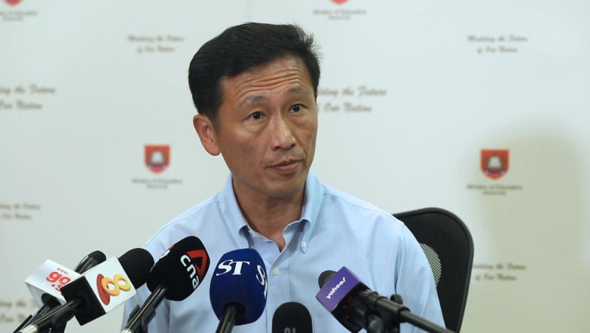 MOE's approach to Covid-19 cases is to 'ring-fence' on a ‘small scale’ instead of closing schools: Ong Ye Kung