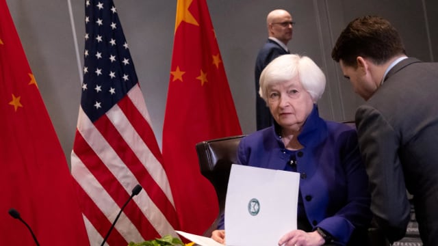 美国财长今起到中国访问