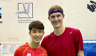'I didn't want to miss this': Singapore's Loh Kean Yew on training with Olympic badminton champ Axelsen