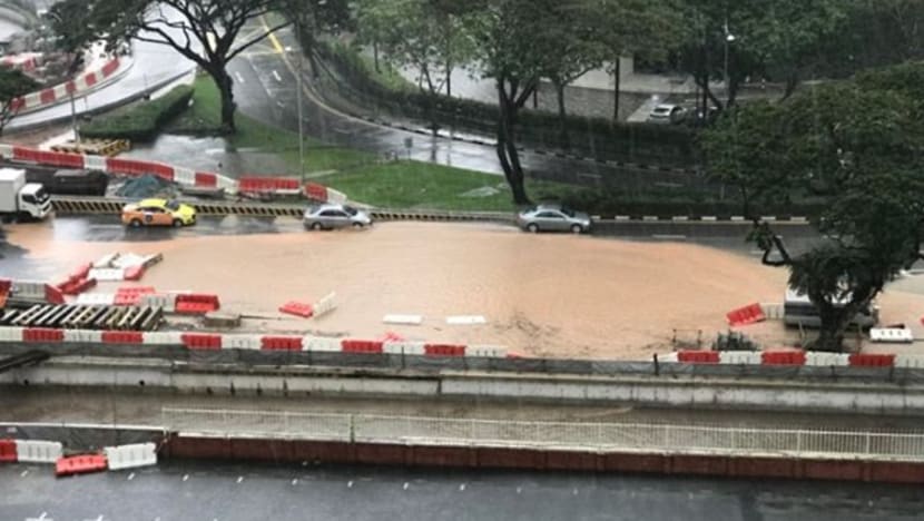 Banjir kilat di Tanjong Pagar, Boon Lay susuli hujan lebat
