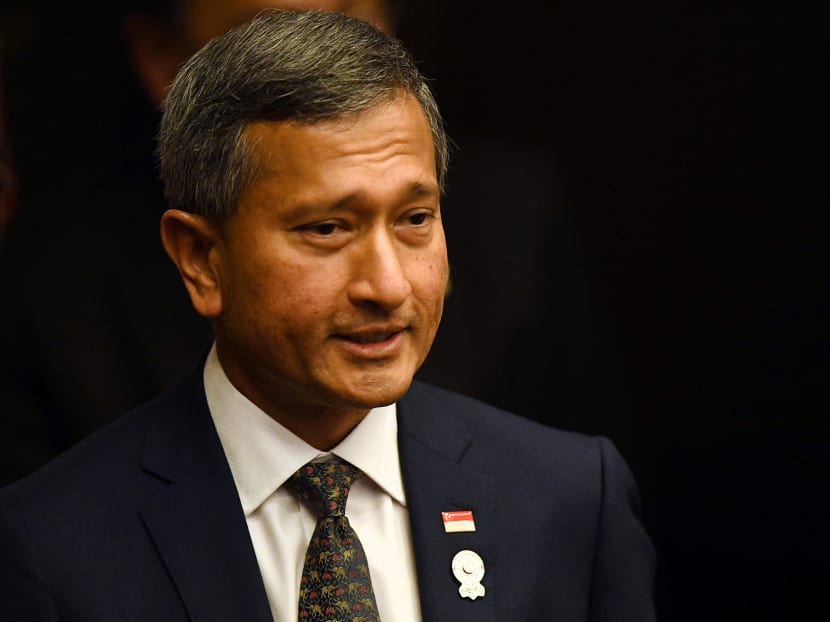 File photo of Singapore's Foreign Affairs Minister Vivian Balakrishnan.