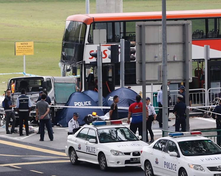 No licence or insurance: S$1,400 fine for lorry driver involved in Yio Chu Kang accident that left 3 dead