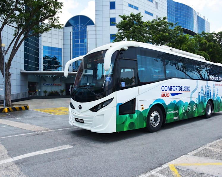 ComfortDelGro clinches S$20m contract to run electric shuttle bus services at NTU from September
