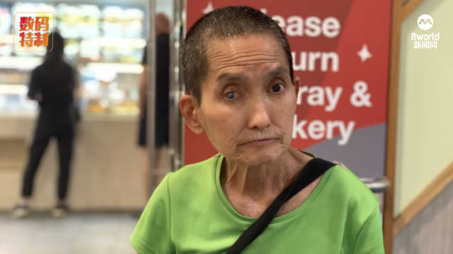 每天从后港搭巴士到义顺 六旬脚疾妇：这里的街坊对我好