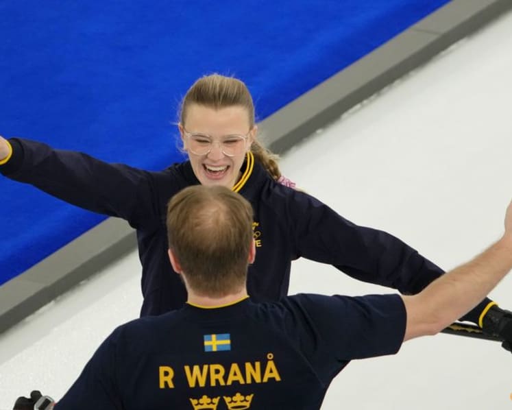 Curling-Sweden's Isabella Wranaa delighted after winning gold on Games debut