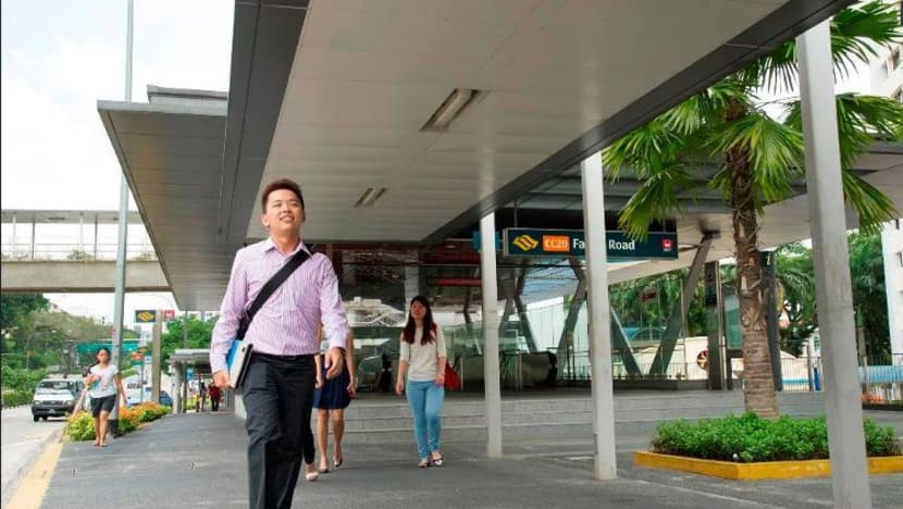 More sheltered walkways for commuters by 2018