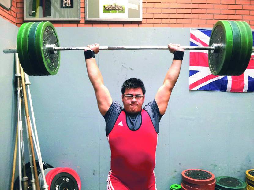 National weightlifter Scott Wong. This is the first time weightlifting has been excluded from the SEA Games. 
PHOTO: SCOTT WONG