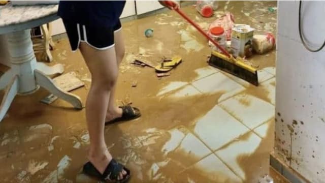 柔州水灾情况好转 一些灾民获准回返家园