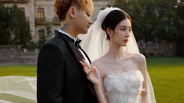 黄子韬和徐艺洋举办世纪婚礼，婚纱照、“抛西兰花”、车队阵容……亮点多！