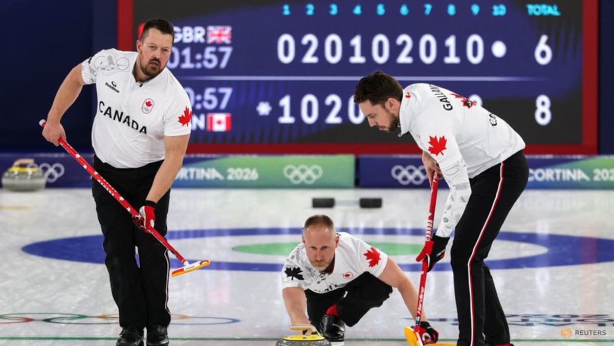 Curling-Jacobs' Canada see off Britain in tense final to win men's curling gold