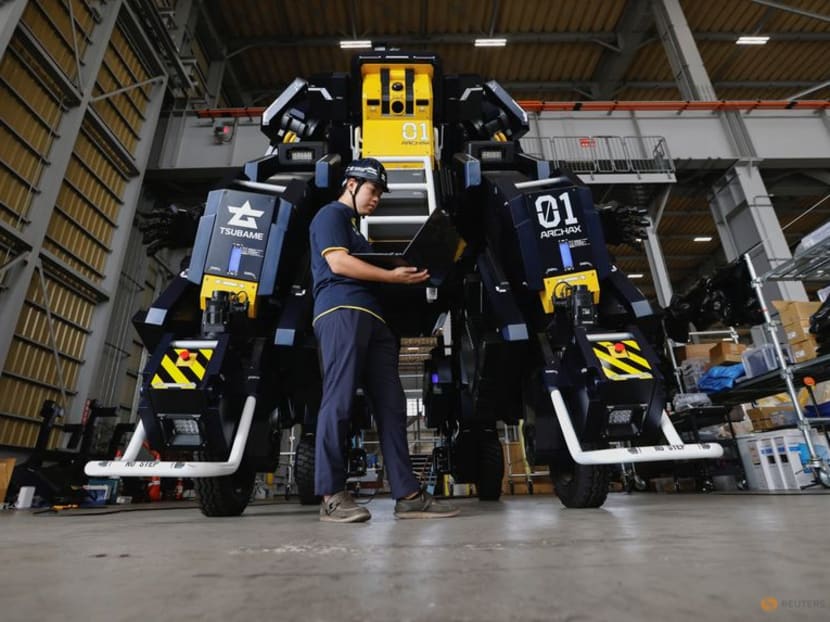 Japan startup develops 'Gundam'-like robot with S$3.7 million price tag