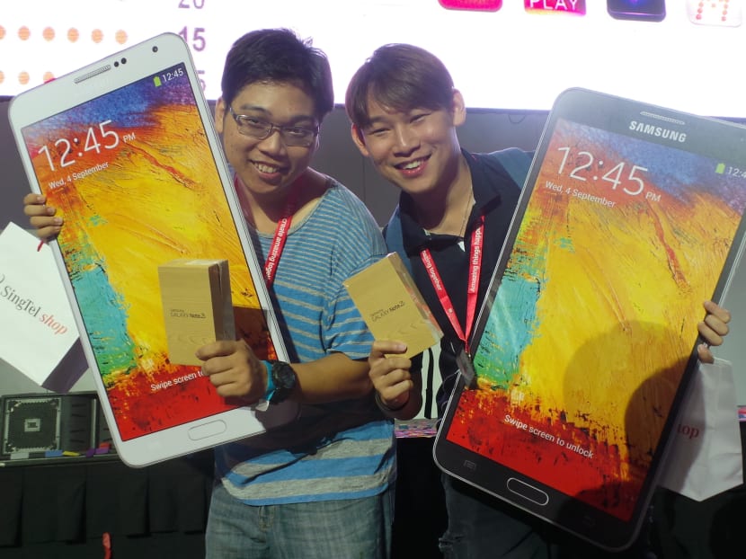 Samsung Galaxy Note 3 launches in Singapore