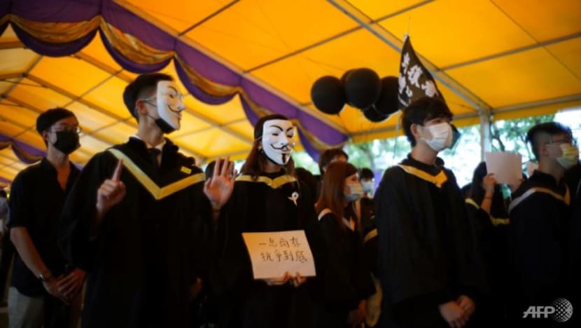 Hong Kong police arrest 8 over university protest