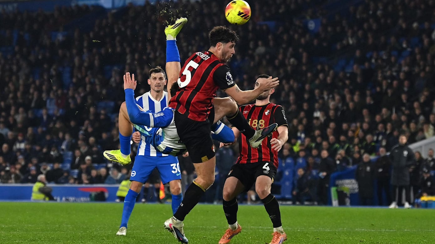 英超：布莱顿以1比1 逼和伯恩茅斯