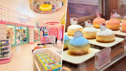 Kawaii Sanrio-Themed Cafe & Shop Opens At Universal Studios Singapore