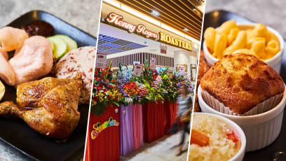 Nasi Lemak With Corn Muffins At Kenny Rogers Roasters’ Halal Comeback Outlet