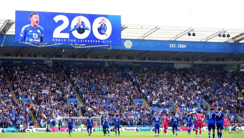 Vardy scores on farewell as Leicester beat Ipswich 2-0