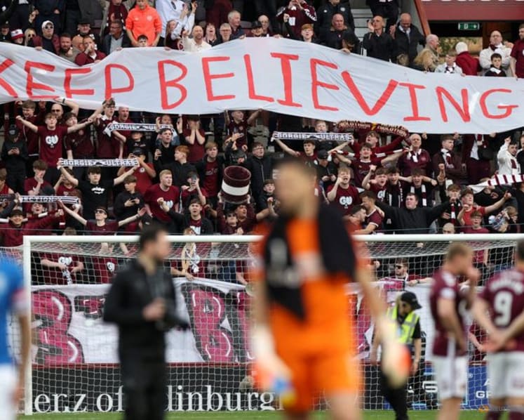 Hearts in sight of Scottish title, but ghosts of 1986 lurk