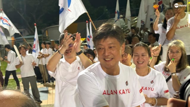 【GE2025】抽样计票暂时领先 黄志明：感谢选民和居民支持
