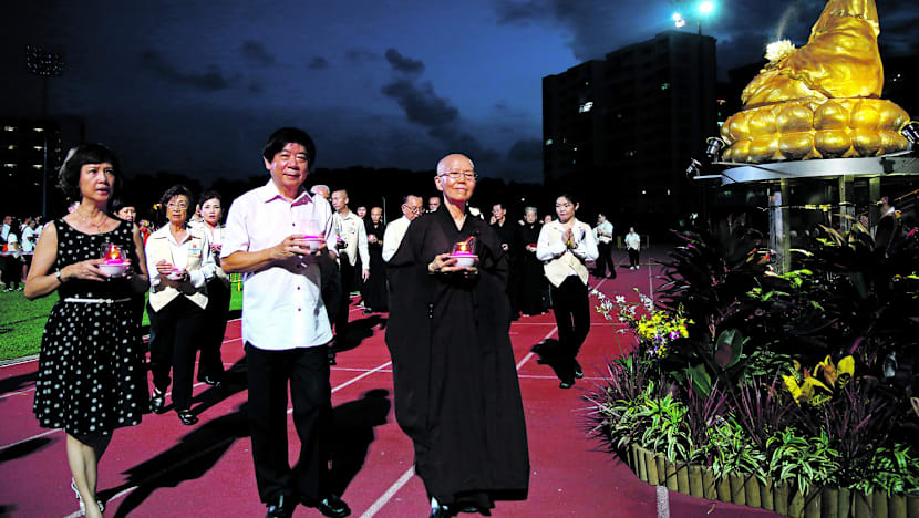 Vesak Day events draw the faithful