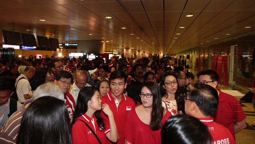 Lord of the butterfly Joseph Schooling feted like a king on return