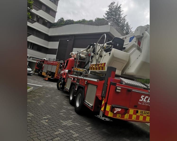 One dead in fire at Canberra Crescent flat, about 30 residents evacuated