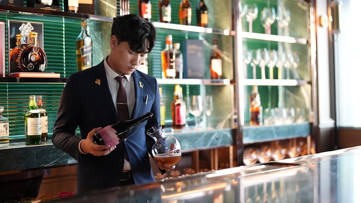 This sommelier can’t easily consume alcohol. So he created n