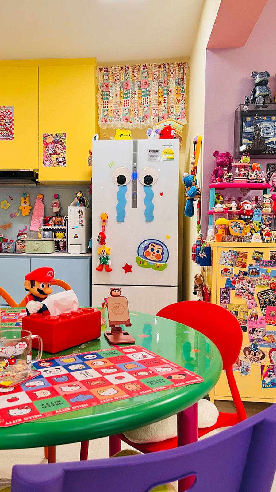 Overstimulating or cute? Inside a couple's toy-store themed home