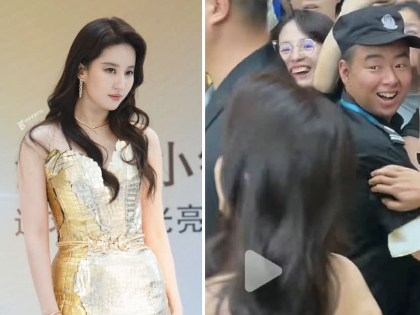 Chinese bodyguard goes viral for looking lovingly at actress Liu Yifei at event