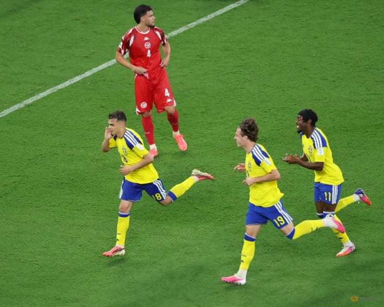 Emotional rollercoaster for Swede Ayari after wonder goals against father's Tunisia