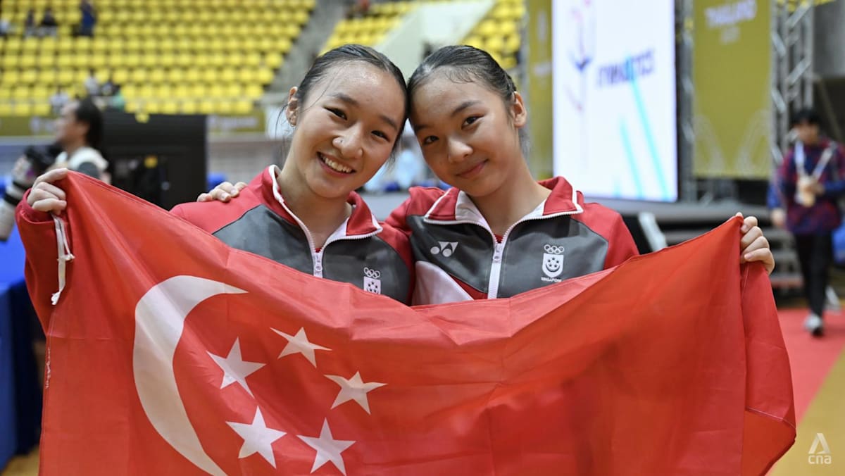 Sisters shine for Singapore as Amanda and Emma Yap clinch artistic gymnastics silvers at SEA Games