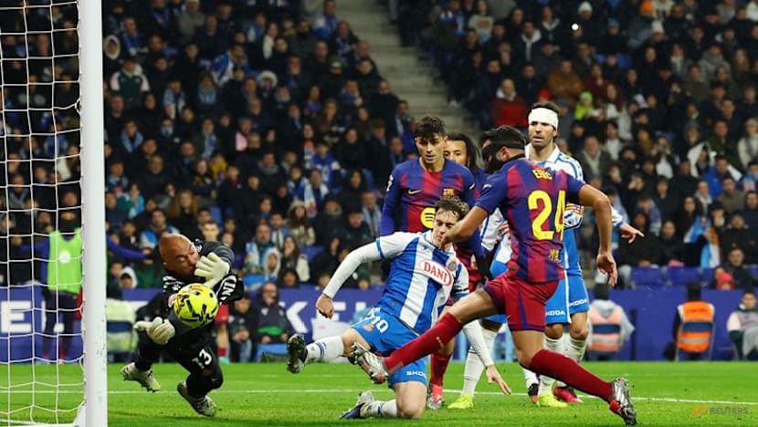Late Olmo and Lewandowski goals give Barca 2-0 dramatic win at Espanyol