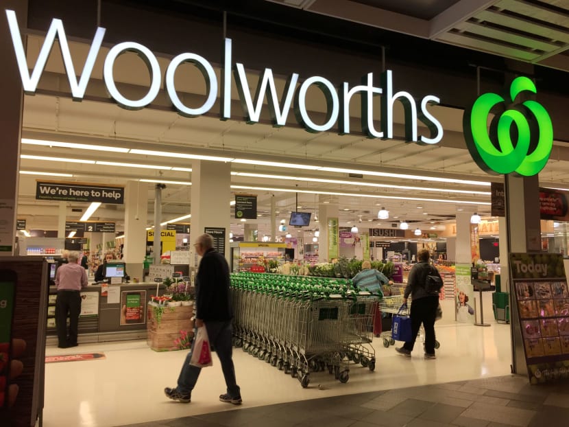 A Woolworths supermarket in Sydney, Australia.