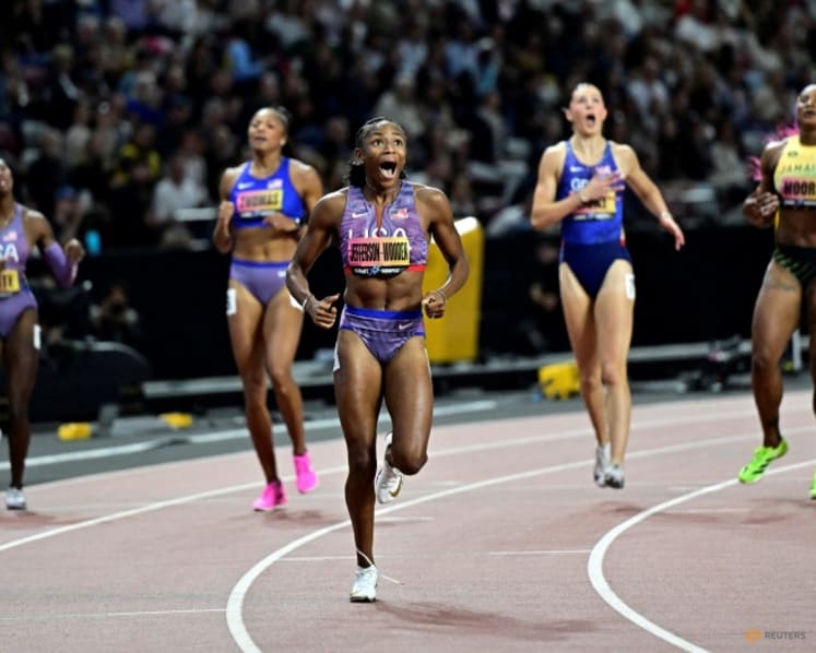 Jefferson-Wooden, Bednarek pocket $300,000 after sprint doubles in Budapest