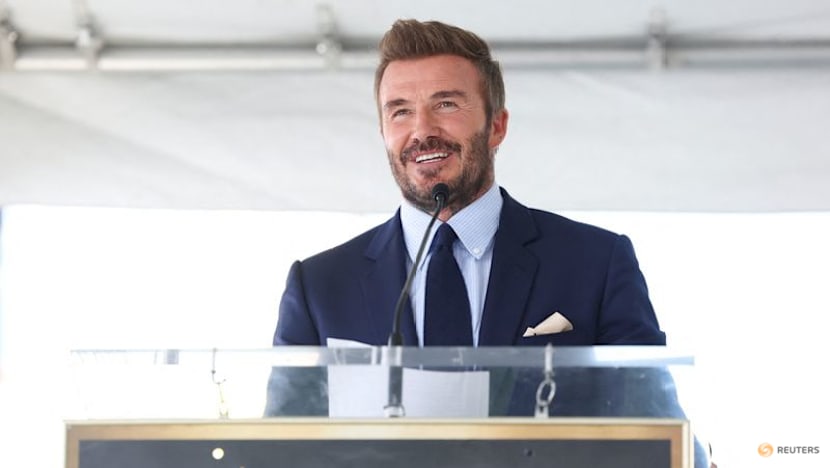 David Beckham honored with Walk of Fame star as LA hosts World Cup games