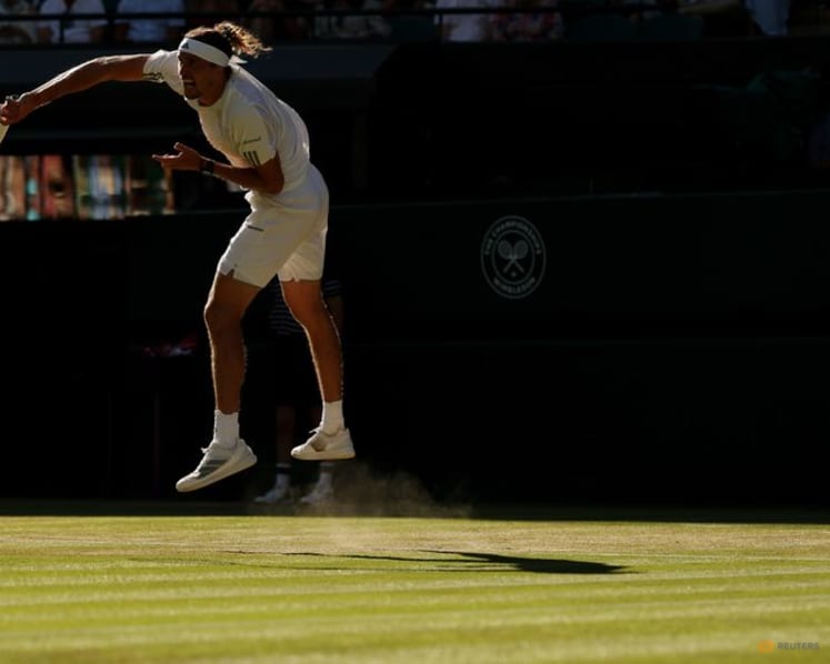 Zverev eases into Wimbledon last 16, says just getting started