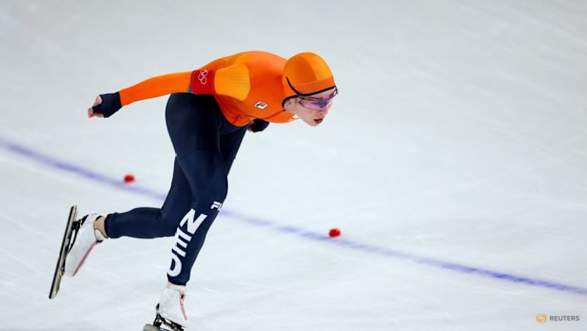 Speed skating-Rijpma-de Jong says pressure paid off with gold at fourth Games attempt