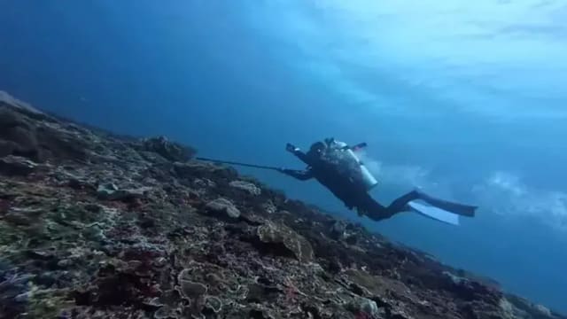 中国游客印尼潜水遇难 GoPro拍下临死前画面
