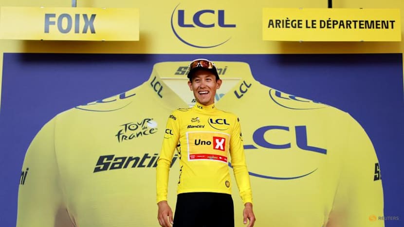 Denmark's Pedersen wins Tour stage four, Norway's Traeen takes yellow jersey
