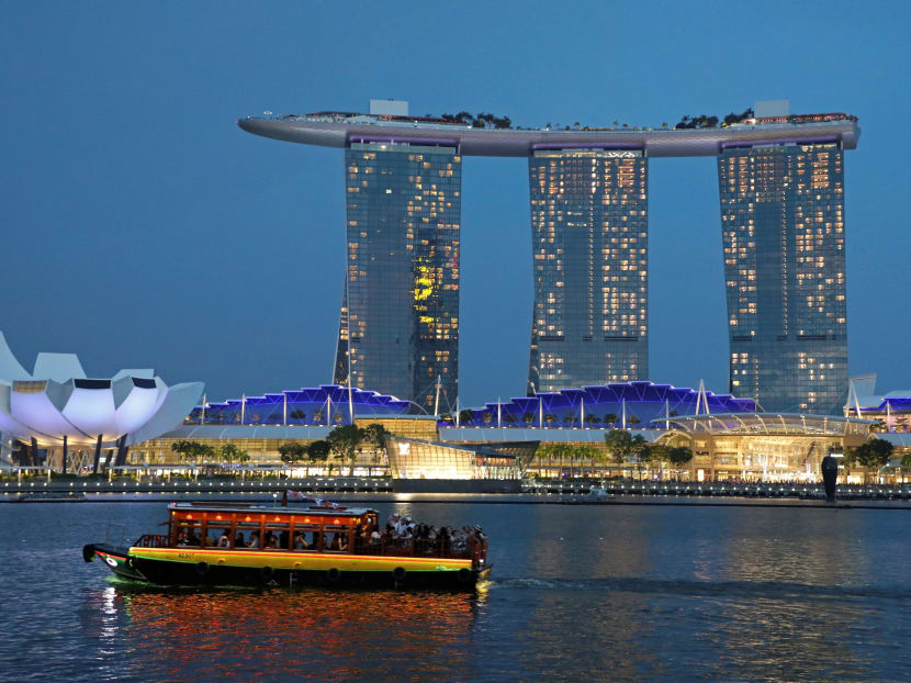 Marina Bay Sands is part of American billionaire Sheldon Adelson’s Las Vegas Sands Corporation, and is one of the most profitable casinos in the world.